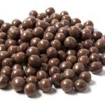 Balón de cereal bañado en chocolate